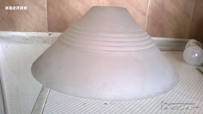 две стъкла за нощна лампа,лампион, снимка 1