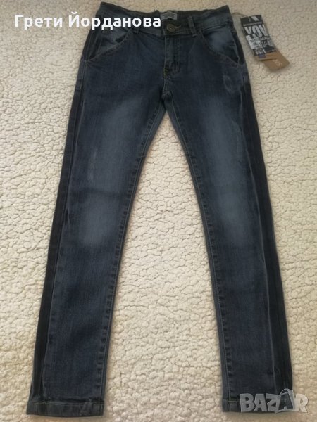 НОВИ!!! С етикет!!! Дънки за момче 10г. / 140, снимка 1