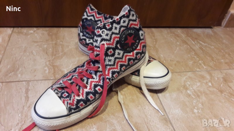 Дамски кецове Converse 37 на фигури, снимка 1