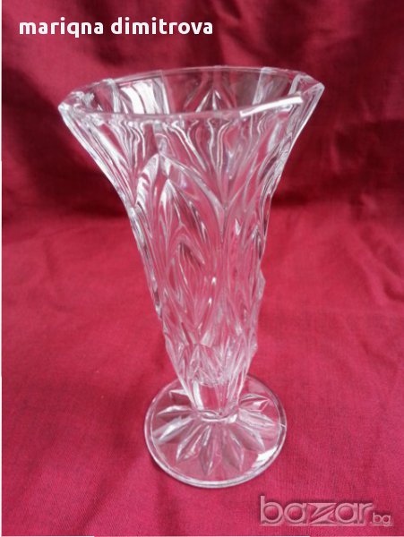 кристална ваза  , снимка 1