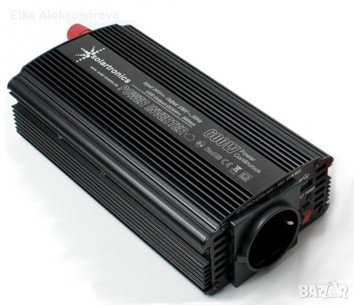 Инвертор модифицирана синусоида 12v DC/220 V AC 600W /1200 W, снимка 1