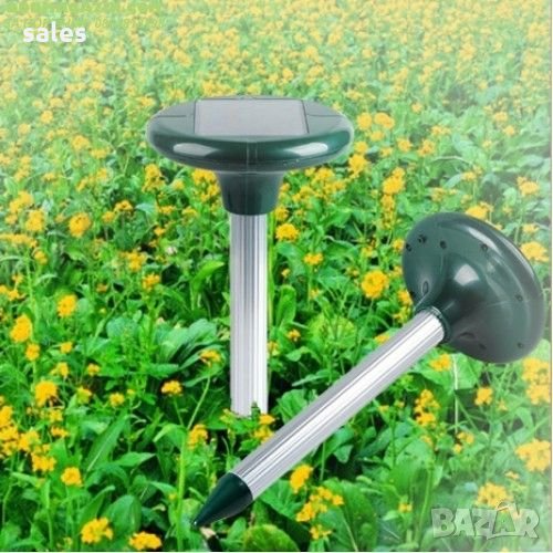 Ултразвуков уред за борба с къртици, сляпо куче и змии, снимка 1