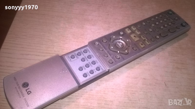 lg hdd/dvd recorder remote-внос швеция, снимка 1