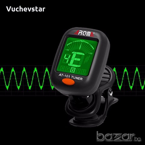 Цифров тунер за Китара - АТ 101, снимка 4 - Други - 18986955