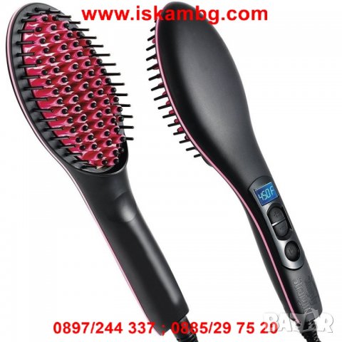 Електрическа керамична четка за изправяне на косата Straight Artifact 906, снимка 7 - Преси за коса - 26176804