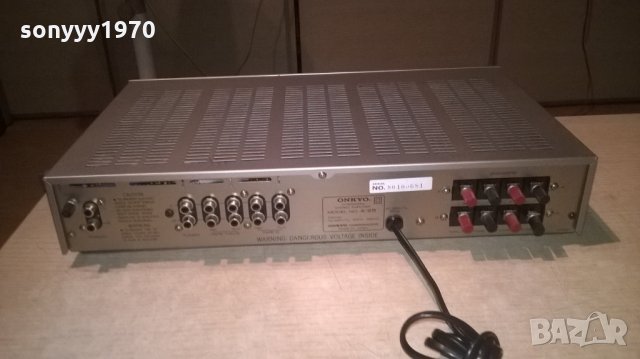 onkyo-made in japan-усилвател за ремонт-внос швеицария, снимка 12 - Ресийвъри, усилватели, смесителни пултове - 26012854