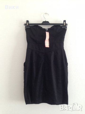 Черна рокля, снимка 6 - Рокли - 22678055