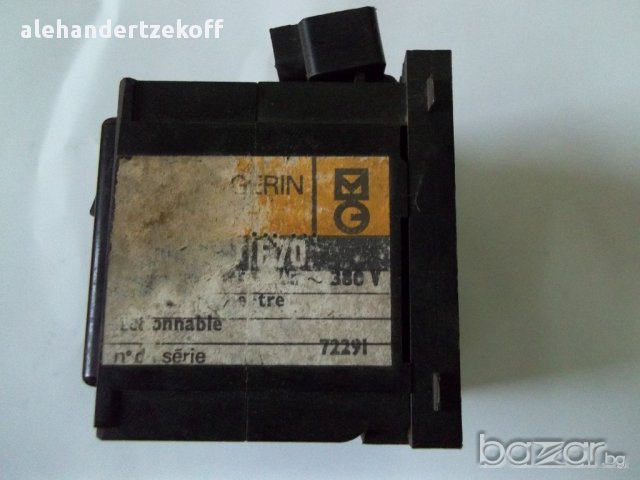Контактор контактори термична защита защити трифазни щепсели звънчев бутон, снимка 9 - Ключове, контакти, щепсели - 11840766