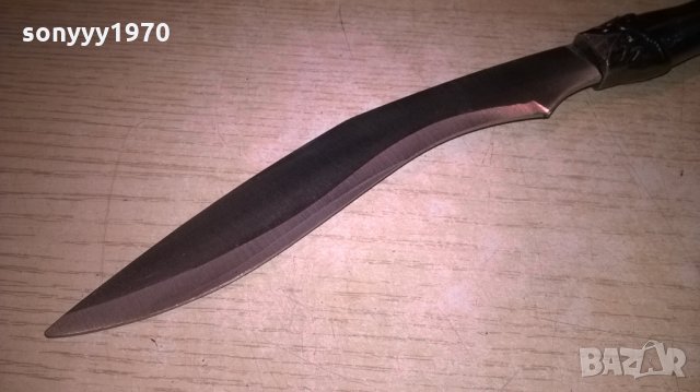 кукри-ретро колекция-крив нож-26см-внос швеицария, снимка 8 - Колекции - 22569251