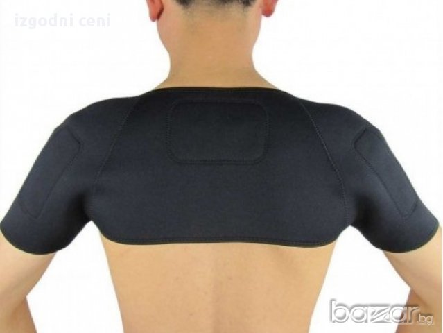 Турмалинов колан - нараменник лекува болки във гърба, плешките и раменете, снимка 1