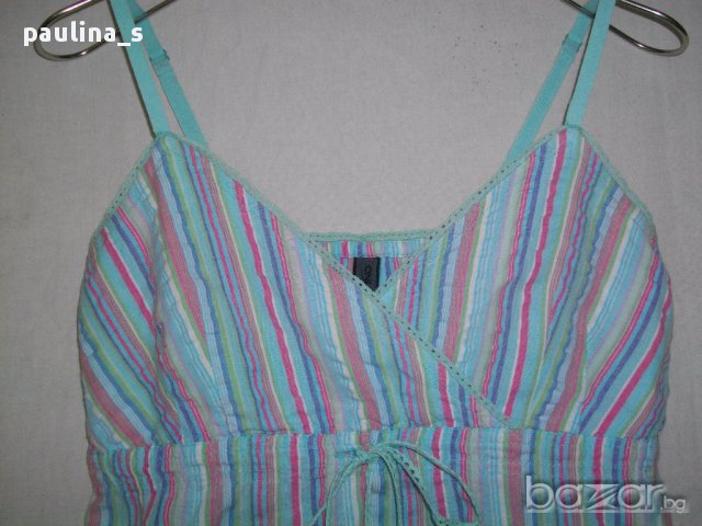 Два различни броя / XS / M / Памучен потник с бюстие "Оnly" и Цветен  , снимка 10 - Потници - 14388479