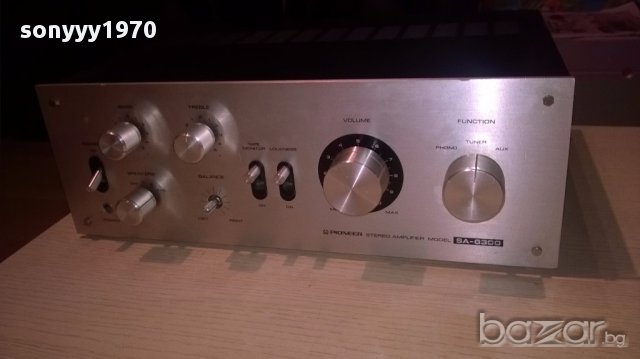 ПОРЪЧАН-pioneer sa-6300 amplifier-made in japan-внос швеицария, снимка 7 - Ресийвъри, усилватели, смесителни пултове - 16484104