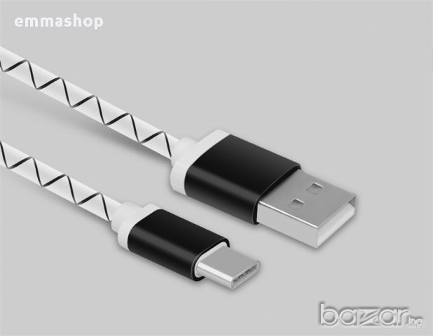 Цветен USB C  – USB кабел., снимка 5 - USB кабели - 14749420