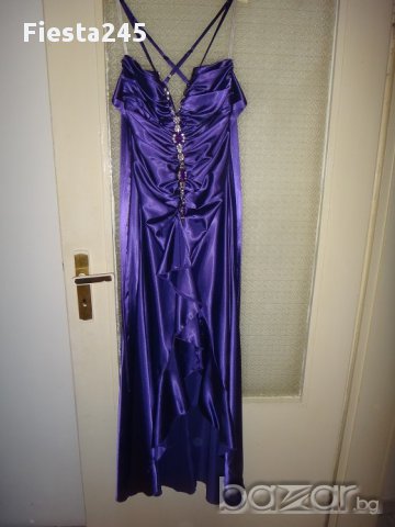 Лилава бална абитуриентска рокля, снимка 10 - Рокли - 11044646