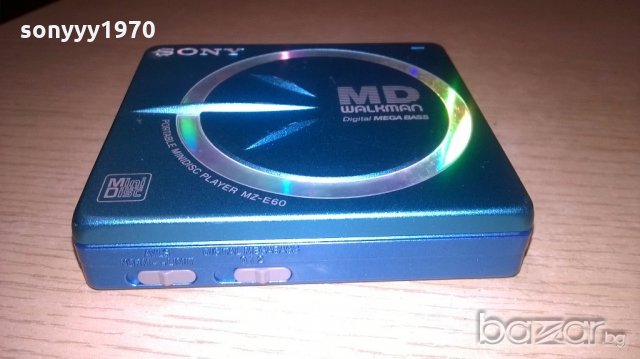 Sony mz-e60-portable minidisc player-внос швеицария, снимка 7 - Ресийвъри, усилватели, смесителни пултове - 18474083