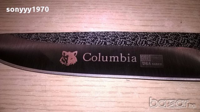 Columbia-31см-масивен и здрав нож за колекция или ползване, снимка 9 - Антикварни и старинни предмети - 17747494