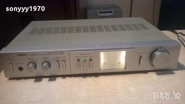 &akai am-u01 stereo amplifier-made in japan-внос швеицария, снимка 5 - Ресийвъри, усилватели, смесителни пултове - 24072262