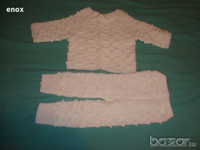 Бебешки Нови ръчно плетени дрешки, снимка 6 - Други - 9021279