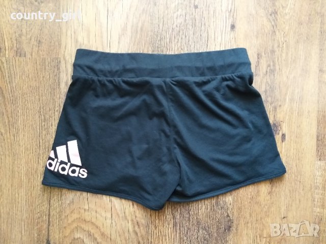 adidas - страхотни дамски памучни шорти КАТО НОВИ, снимка 5 - Къси панталони и бермуди - 24817668