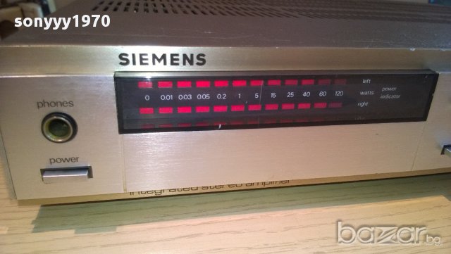 siemens rv-333 stereo amplifier-380watts-внос швеицария, снимка 12 - Ресийвъри, усилватели, смесителни пултове - 11444787