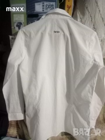 Бяла риза Fotex размер 38, снимка 5 - Ризи - 24634493