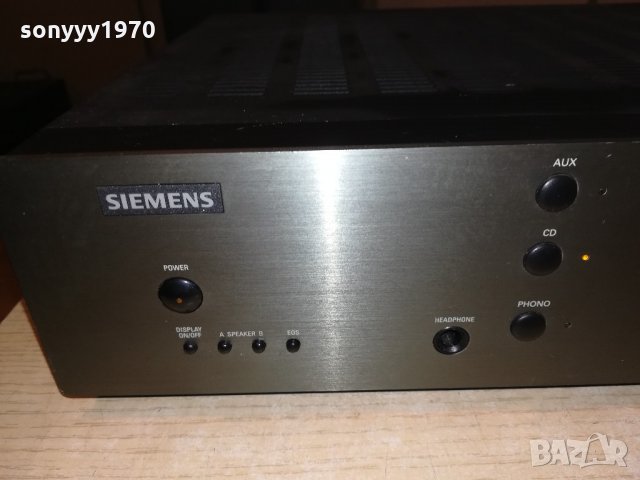 siemens rv420 r7 selected edition-amplifier-внос швеицария, снимка 8 - Ресийвъри, усилватели, смесителни пултове - 21575733