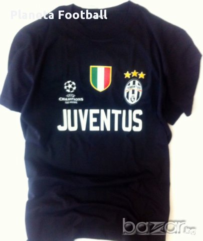 Черна фен тениска на Ювентус с Ваше име и номер! Juventus!, снимка 9 - Спортни дрехи, екипи - 11521902