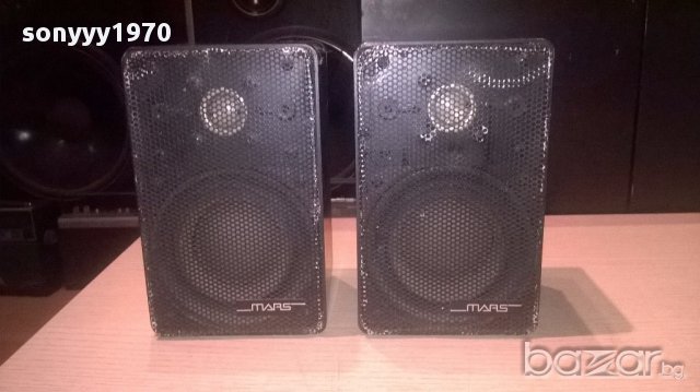 Mars hi-fi mini 60/60watts/4ohms-17/11/11см-внос швеицария, снимка 5 - Тонколони - 15437456