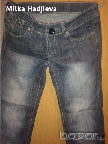 Дамски памучни дънки , снимка 1