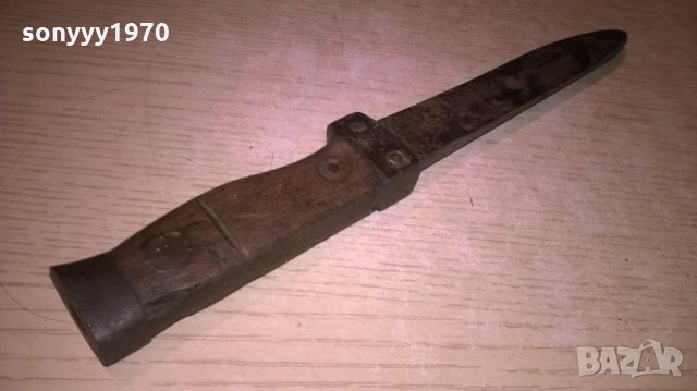 стар френски нож-колекционерски-внос франция-25см, снимка 4 - Колекции - 22333021