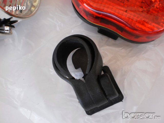 Продавам колела внос от Германия  Комплект НОВИ електронни фарче и стопче модел 2014г, снимка 11 - Части за велосипеди - 11942332