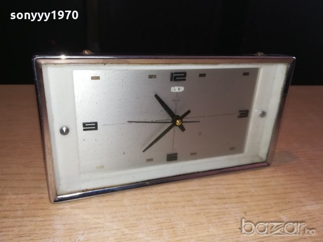 АНТИКА-работещ ретро часовник-20х10х6см, снимка 10 - Колекции - 21094692