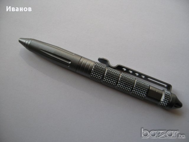 Алуминиева химикалка за тактическа отбрана и самозащита, снимка 2 - Екипировка - 17671529