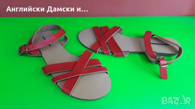 Английски дамски сандали-3 цвята, снимка 5 - Сандали - 25779848