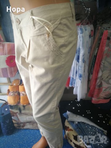 Панталон лен с памук , снимка 3 - Панталони - 21512042