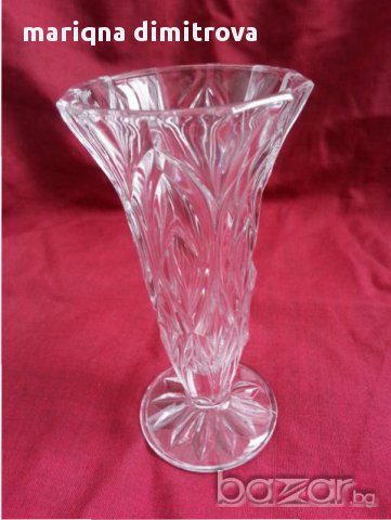 кристална ваза  