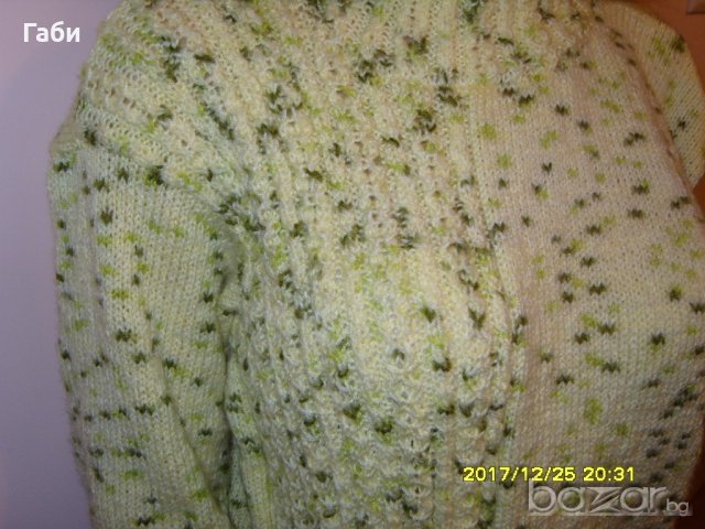 Ръчно плетена дамска блуза, снимка 5 - Блузи с дълъг ръкав и пуловери - 20252688