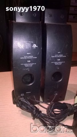 Alteg lansing+adaptor-колони с усилвател-внос швеицария, снимка 18 - Тонколони - 16255782