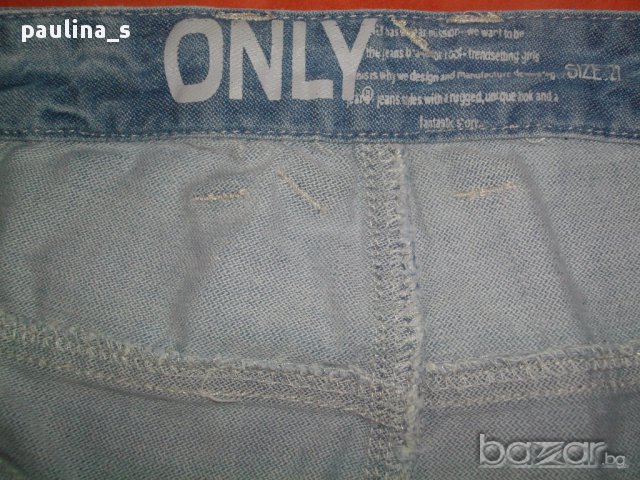 Дънкови шалвари ”Only” original brand, снимка 13 - Къси панталони и бермуди - 15160391