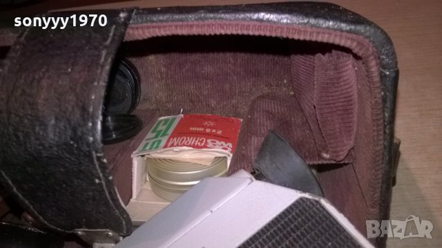 ретро руска камера-с кожен куфар, снимка 14 - Камери - 25332638