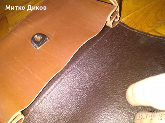 Чанта Левски -естествена кожа за ръка, снимка 4 - Футбол - 24092155