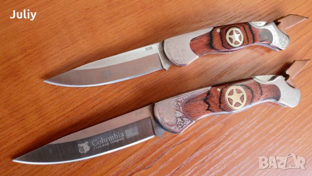 Сгъваеми ножове Columbia, снимка 7 - Ножове - 25980115