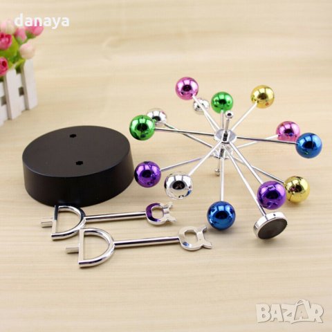 1062 Антистрес махалото на Нютон сувенир вечен дебат нютоново махало дъга, снимка 4 - Декорация за дома - 26163883