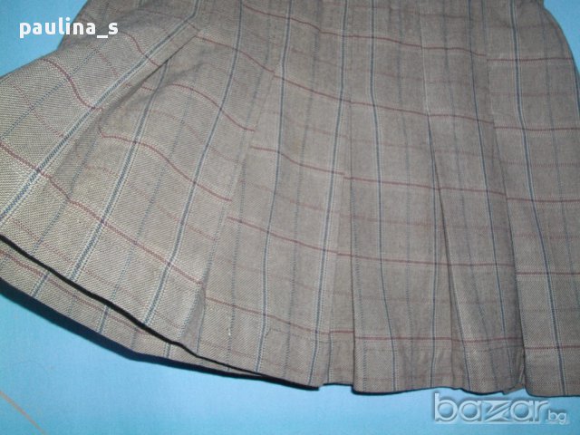 Бутик / Пола с висока талия и плисета , снимка 10 - Поли - 16388892