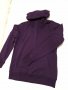 Лилав суичър с интересна яка, снимка 2