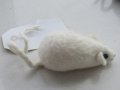 Мишка -екологично чиста играчка от филц,ръчна изработка,нова, снимка 3