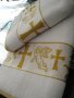Кокплект 2 броя кърпи за Кръщене, снимка 1 - Подаръци за кръщене - 8122417