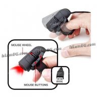 USB Оптична мишка само за един пръст, снимка 3 - Клавиатури и мишки - 13476603