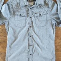 g-star tailor shirt - страхотна мъжка риза КАТО НОВА, снимка 4 - Ризи - 26183841
