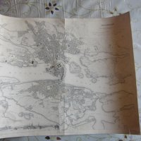 Стара карта Стокхолм 1836, снимка 5 - Колекции - 25432967